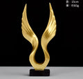 Modern minimalist resin bird sculpture - Image 1