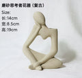 Creative and simple abstract art vase, - Image 4