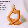 Creative and simple abstract art vase, - Image 5